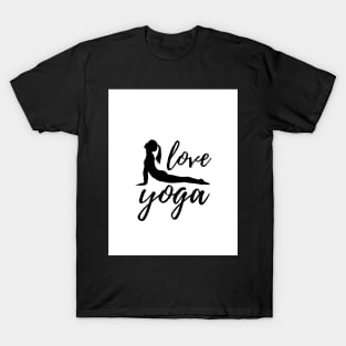 Yoga girl tee shirt T-Shirt